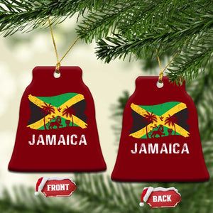 Jamaica Ceramic Ornament Retro Vintage Jamaican Pride Flag Lion Of Judah TS10 Print Your Wear
