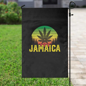 Jamaica Stoner Garden Flag Rasta Sunset Cannabis Marijuana Weed Lovers 420 TS10 Print Your Wear