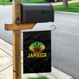 Jamaica Stoner Garden Flag Rasta Sunset Cannabis Marijuana Weed Lovers 420 TS10 Print Your Wear