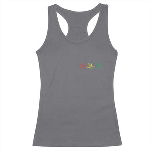 Little Birds Racerback Tank Top Rastafari Rasta Reggae Music Jamaican Pride TS10 Charcoal Print Your Wear