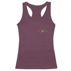 Little Birds Racerback Tank Top Rastafari Rasta Reggae Music Jamaican Pride TS10 Maroon Print Your Wear