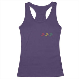Little Birds Racerback Tank Top Rastafari Rasta Reggae Music Jamaican Pride TS10 Purple Print Your Wear
