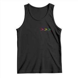 Little Birds Tank Top Rastafari Rasta Reggae Music Jamaican Pride TS10 Black Print Your Wear