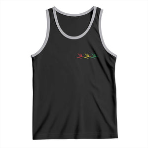 Little Birds Tank Top Rastafari Rasta Reggae Music Jamaican Pride TS10 Black Athletic Heather Print Your Wear