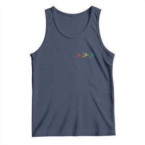 Little Birds Tank Top Rastafari Rasta Reggae Music Jamaican Pride TS10 Navy Print Your Wear