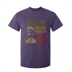 Haile Selassie T Shirt For Kid War Speech Lion of Judah Rasta Jah Bless TS10 Purple Print Your Wear