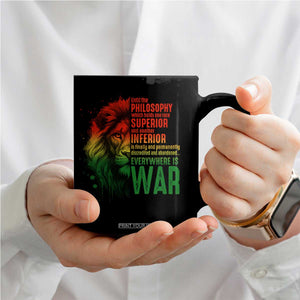 Lion of Judah Coffee Mug Rasta Haile Selassie War Speech Jah Bless TS10 Print Your Wear