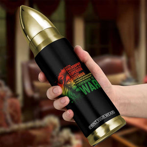 Lion of Judah Bullet Tumbler Rasta Haile Selassie War Speech Jah Bless TS10 Print Your Wear