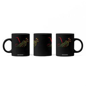 Reggae Guitar Coffee Mug Rasta Music Gift for Guitar Lovers TS10 Print Your Wear