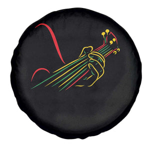 Reggae Guitar Spare Tire Cover Rasta Music Gift for Guitar Lovers TS10 Print Your Wear