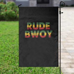 Rude Boy Garden Flag Jamaican Rasta Reggae Roots Gifts Jamaica TS10 Print Your Wear