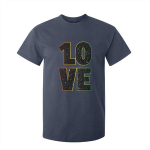 One Love Jamaican Rasta Reggage Music T Shirt For Kid TS10 Navy Print Your Wear