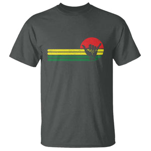 Rasta Reggae Shaka Hand T Shirt Retro Vintage Jamaica Flag Rasta Hawaii Shaka Sign TS10 Dark Heather Print Your Wear