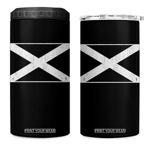 Scotland Flag Saltire 4 in 1 Can Cooler Tumbler SCOT Scottish Independence Pride