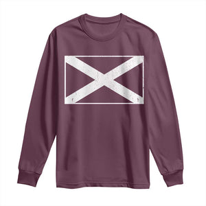 Scotland Flag Saltire Long Sleeve Shirt SCOT Scottish Independence Pride