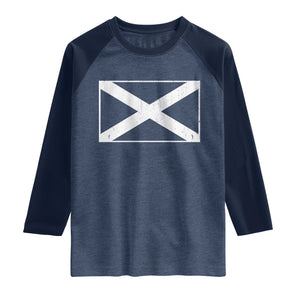 Scotland Flag Saltire Raglan Shirt SCOT Scottish Independence Pride