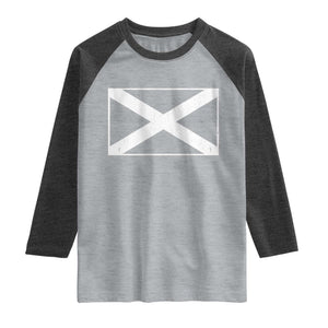 Scotland Flag Saltire Raglan Shirt SCOT Scottish Independence Pride