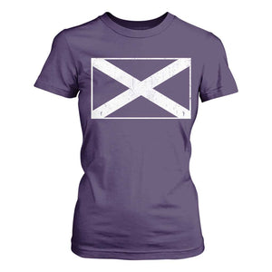 Scotland Flag Saltire T Shirt For Women SCOT Scottish Independence Pride