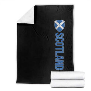 Scotland Flag Throw Blanket Vintage SCOT Scottish Independence Pride
