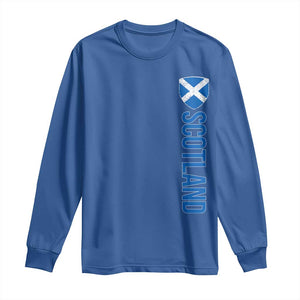Scotland Flag Long Sleeve Shirt Vintage SCOT Scottish Independence Pride