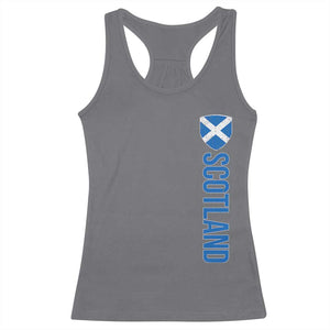 Scotland Flag Racerback Tank Top Vintage SCOT Scottish Independence Pride