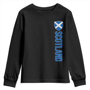 Scotland Flag Youth Sweatshirt Vintage SCOT Scottish Independence Pride