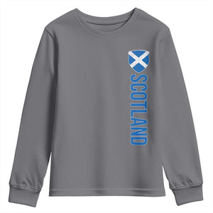 Scotland Flag Youth Sweatshirt Vintage SCOT Scottish Independence Pride