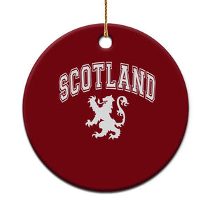 Vintage Scotland Lion Ceramic Ornament SCOT Scottish Pride Gift