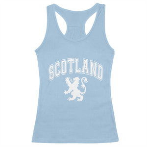 Vintage Scotland Lion Racerback Tank Top SCOT Scottish Pride Gift