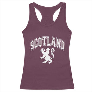 Vintage Scotland Lion Racerback Tank Top SCOT Scottish Pride Gift