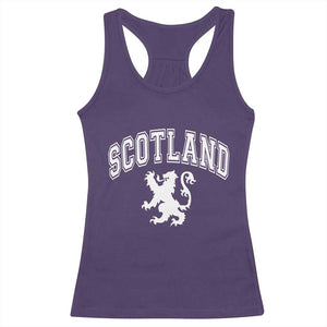 Vintage Scotland Lion Racerback Tank Top SCOT Scottish Pride Gift