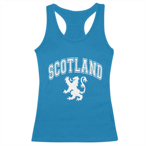 Vintage Scotland Lion Racerback Tank Top SCOT Scottish Pride Gift