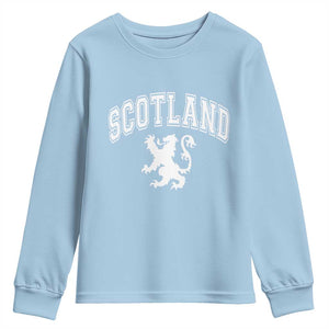 Vintage Scotland Lion Youth Sweatshirt SCOT Scottish Pride Gift