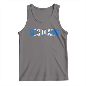 Vintage Scotland Tank Top Scottish Flag Retro Pride