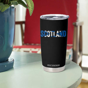 Vintage Scotland Tumbler Cup Scottish Flag Retro Pride