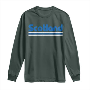 Scotland Scottish Flag Long Sleeve Shirt SCOT Fan Retro Vintage