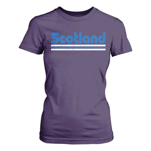Scotland Scottish Flag T Shirt For Women SCOT Fan Retro Vintage