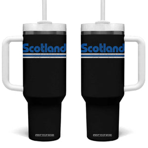 Scotland Scottish Flag Tumbler With Handle SCOT Fan Retro Vintage