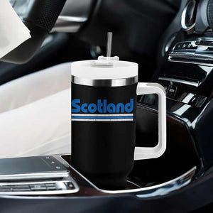 Scotland Scottish Flag Tumbler With Handle SCOT Fan Retro Vintage