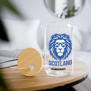 Vintage Scotland Lion Glass Can Retro SCOT Fan Scottish Flag