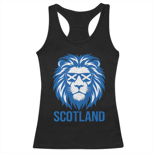 Vintage Scotland Lion Racerback Tank Top Retro SCOT Fan Scottish Flag