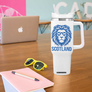 Vintage Scotland Lion Tumbler With Handle Retro SCOT Fan Scottish Flag