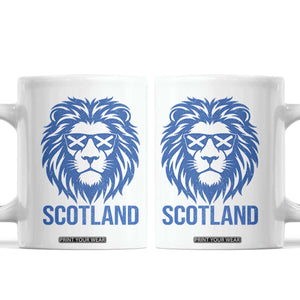 Vintage Scotland Lion Coffee Mug Retro SCOT Fan Scottish Flag