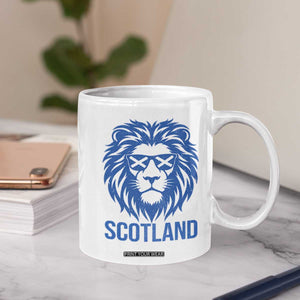 Vintage Scotland Lion Coffee Mug Retro SCOT Fan Scottish Flag