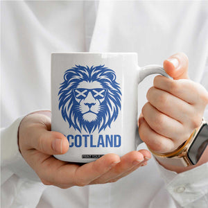 Vintage Scotland Lion Coffee Mug Retro SCOT Fan Scottish Flag