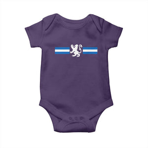 Scotland Lion Baby Onesie Retro Scottish Flag SCOT
