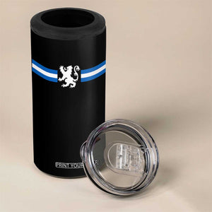 Scotland Lion 4 in 1 Can Cooler Tumbler Retro Scottish Flag SCOT