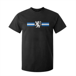 Scotland Lion T Shirt For Kid Retro Scottish Flag SCOT