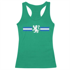 Scotland Lion Racerback Tank Top Retro Scottish Flag SCOT