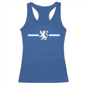Scotland Lion Racerback Tank Top Retro Scottish Flag SCOT